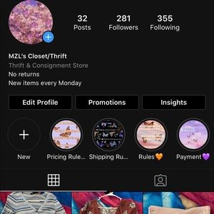 Go follow my Instagram page @mzl.closet